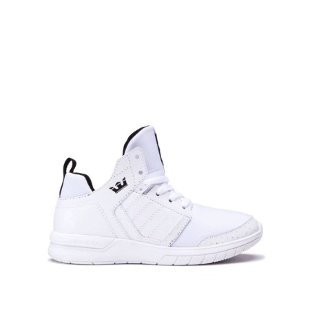 Supra Varsity Method - Παιδικα Sneakers Ψηλα - Ασπρα (GR2097)